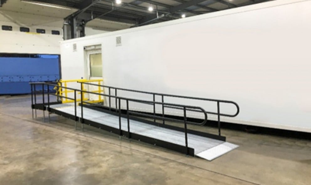 previous ramp for Basildon University Hospital