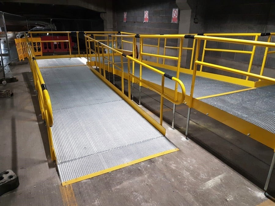 What Type Of Wheelchair Ramp Is Suitable For Car Parks?