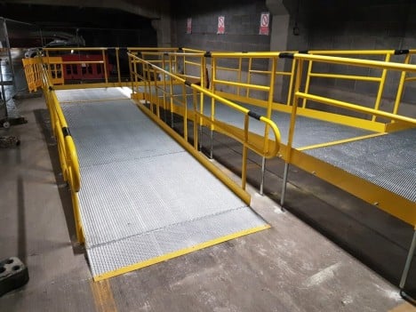 What Type Of Wheelchair Ramp Is Suitable For Car Parks?