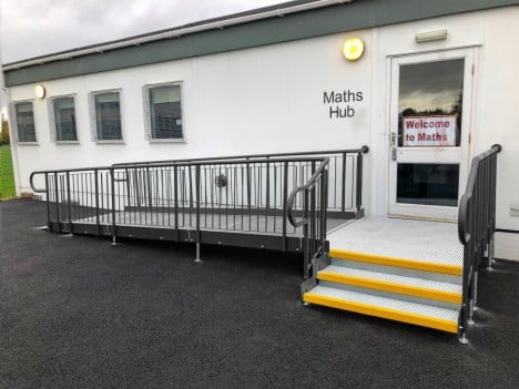 School Ramps For Modular Classrooms