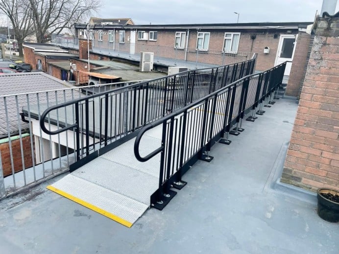 modular ramp for Smile Dental Centre