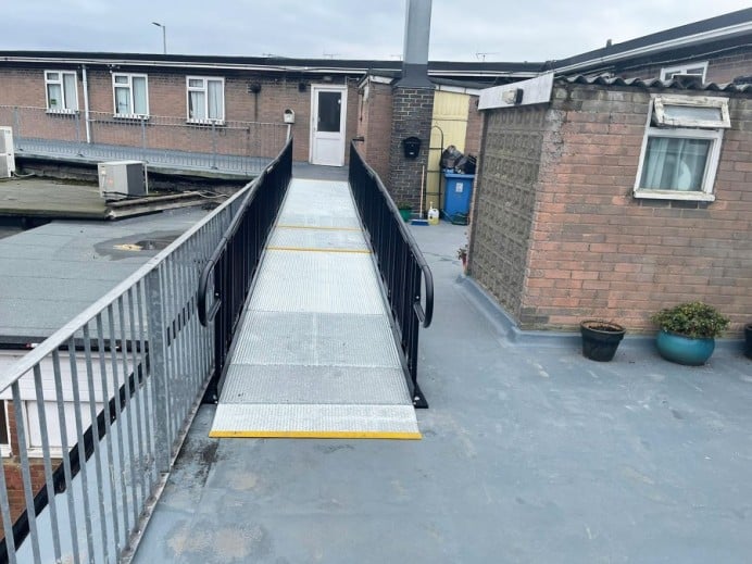 disabled ramp to dentist