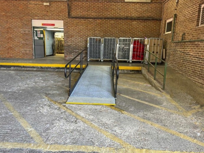 ramp for trolleys image 