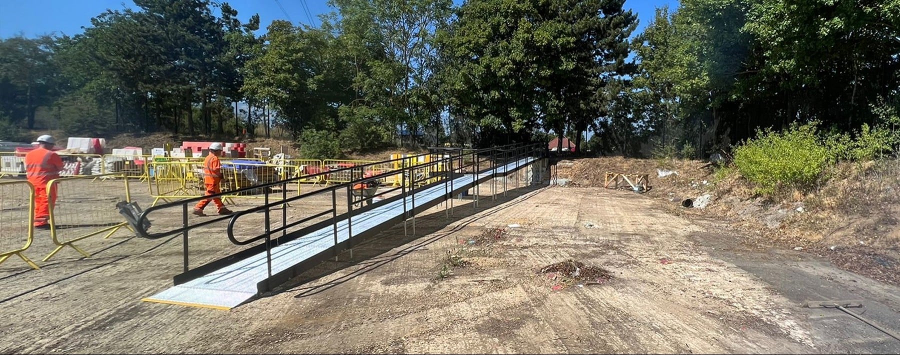 Access Ram to building site