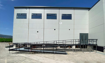 Ramps and Steps for Belfast Transport Hub